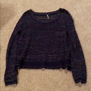 Free People lace sweater